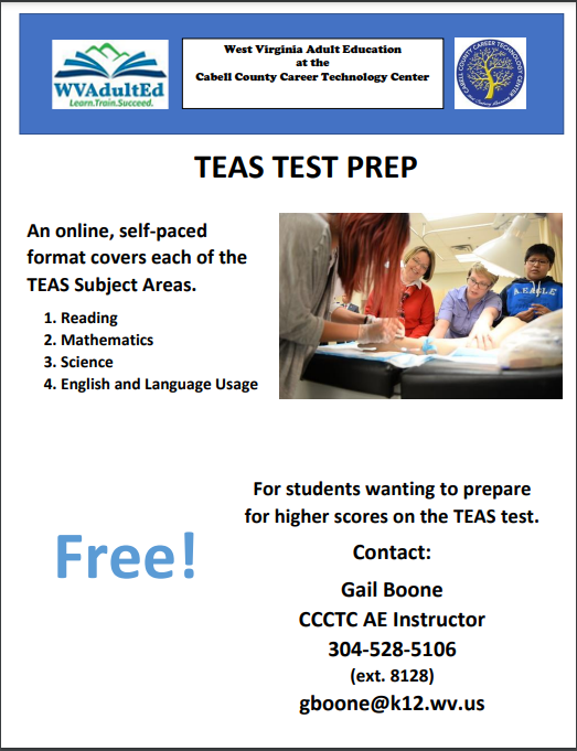TEAS Prep Information Graphic