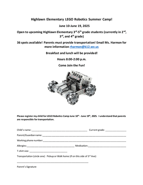 Highlawn Summer Camp