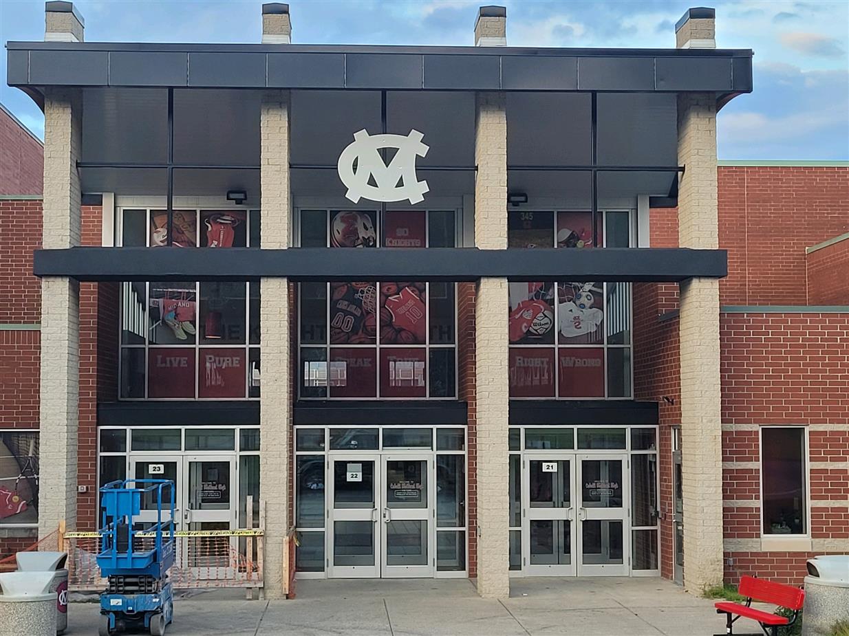 Front of Building